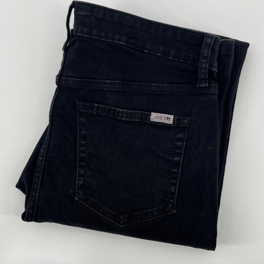 Joe's Jeans. Bootcut Jeans, Womens, 31, Black, High Rise Stretch Denim